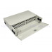 KC02-48C-DW  48芯壁掛光纖終端箱(雙開) 48路光纖盒 48口光纖箱 末端光纖收容箱 光纖收容盒